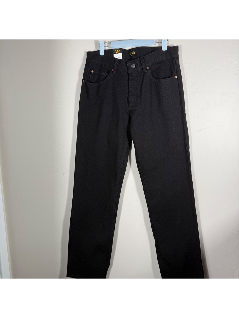 Lee Double Black Straight Leg Jeans | 32x32